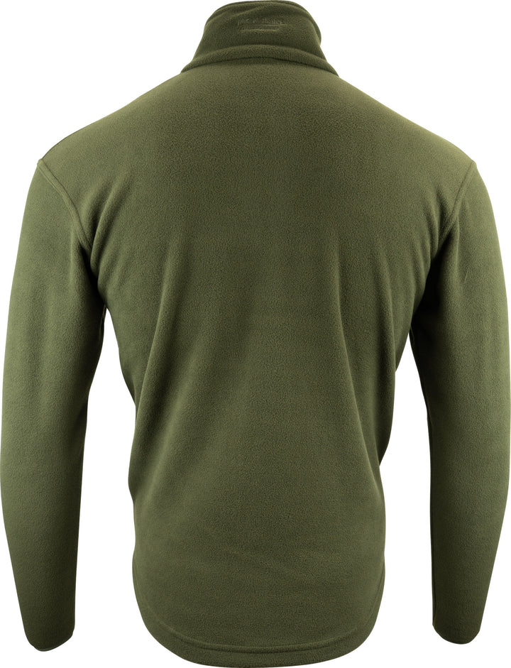 Jack Pyke Men’s Fleece Top 250GMS – Outdoor Fleece Pullover with Embroidered Pheasant Motif, Elasticated Cuffs & Extended Back, Field Jumper for Autumn, Winter