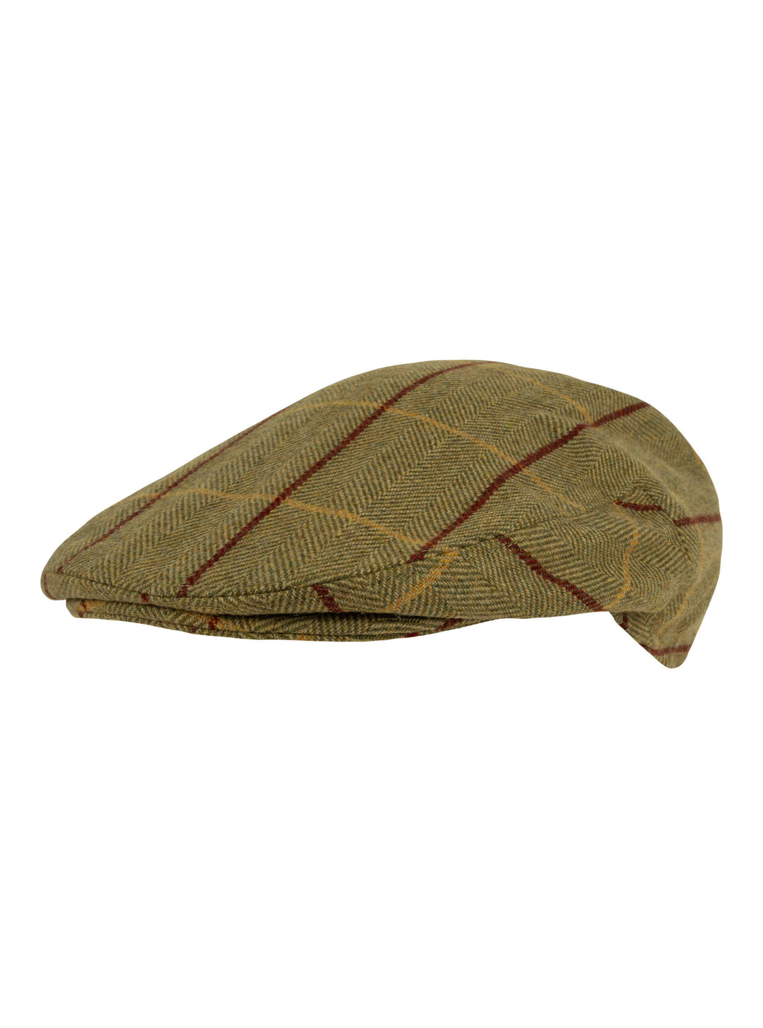 JACK PYKE Wool Blend Flat Cap Patch