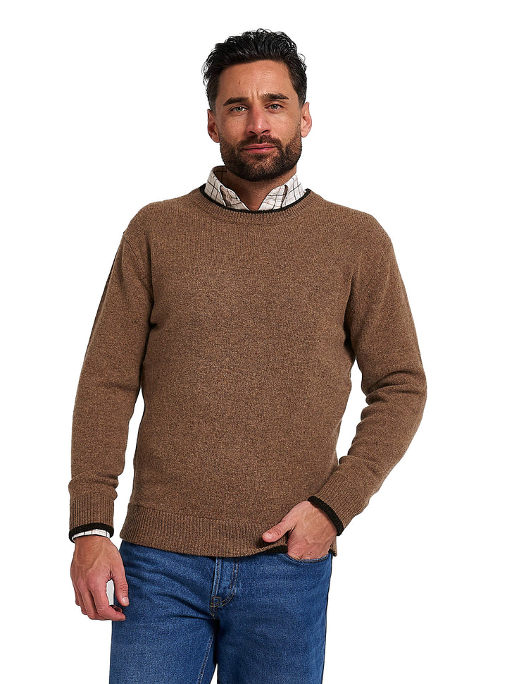 JACK PYKE 100% Lambswool Crew Neck Knitted Jumper