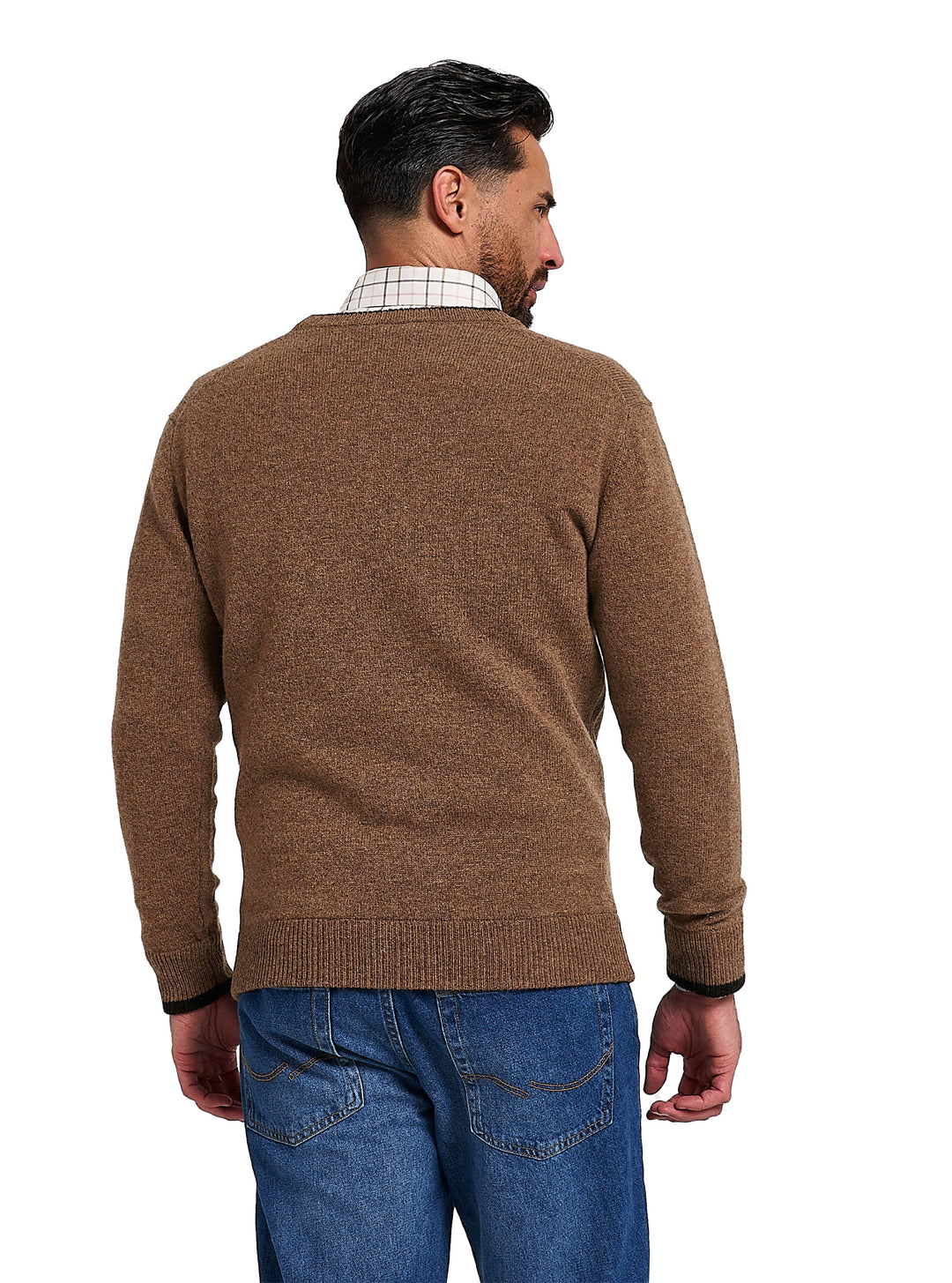 JACK PYKE 100% Lambswool Crew Neck Knitted Jumper