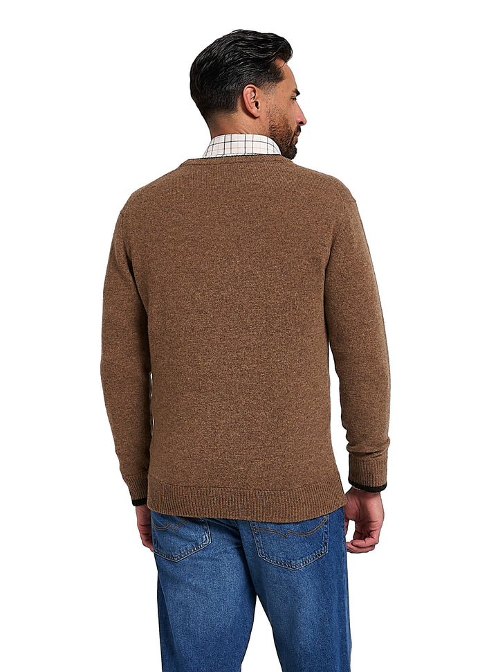JACK PYKE 100% Lambswool Crew Neck Knitted Jumper