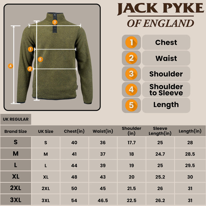 JACK PYKE Ashdown Fleece Top