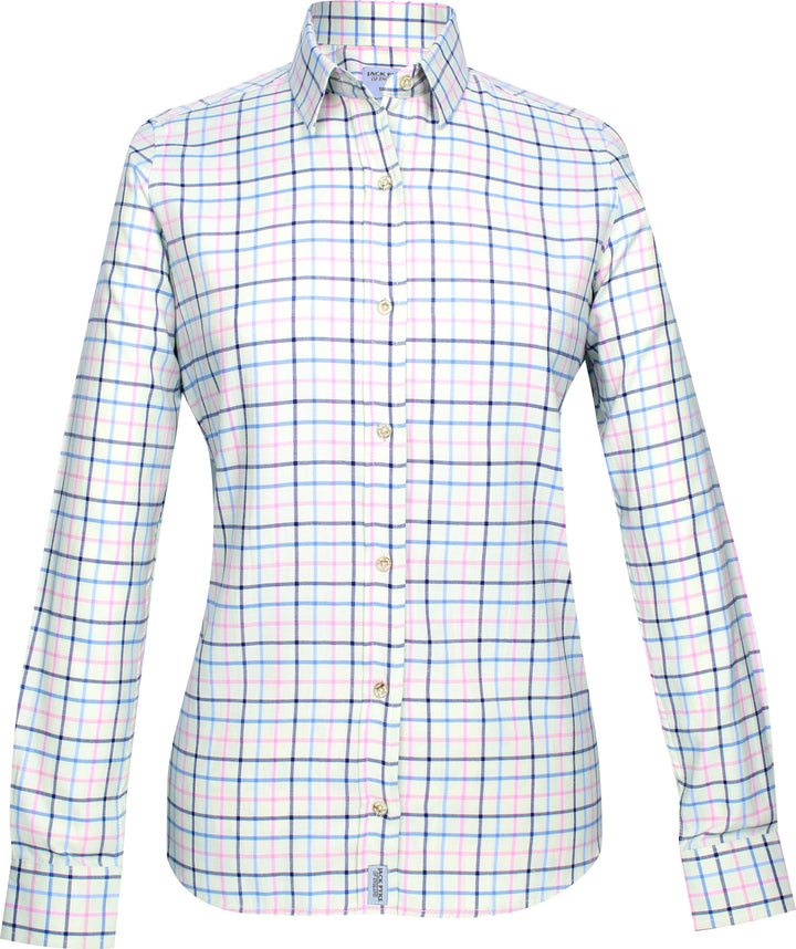 JACK PYKE Ladies Countryman Check Long Sleeve Shirt