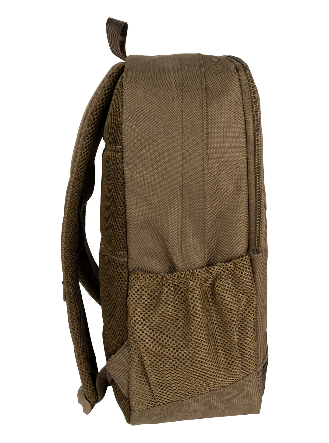 Jack Pyke Falcon Rucksack for Men Women - Durable Tactical Outdoor Hiking Backpack - Lightweight Laptop Waterproof Back Pack with Mesh Side Pockets, Padded Straps, Front & Back Pockets – Olive Brown