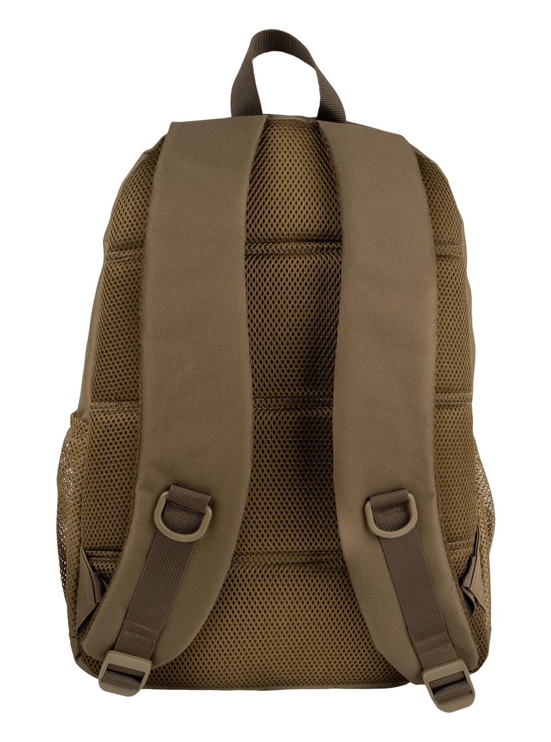 Jack Pyke Falcon Rucksack for Men Women - Durable Tactical Outdoor Hiking Backpack - Lightweight Laptop Waterproof Back Pack with Mesh Side Pockets, Padded Straps, Front & Back Pockets – Olive Brown