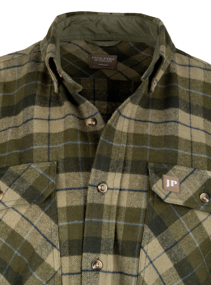 JACK PYKE Bleasdale Long Sleeve Heavy Flannel Shirt