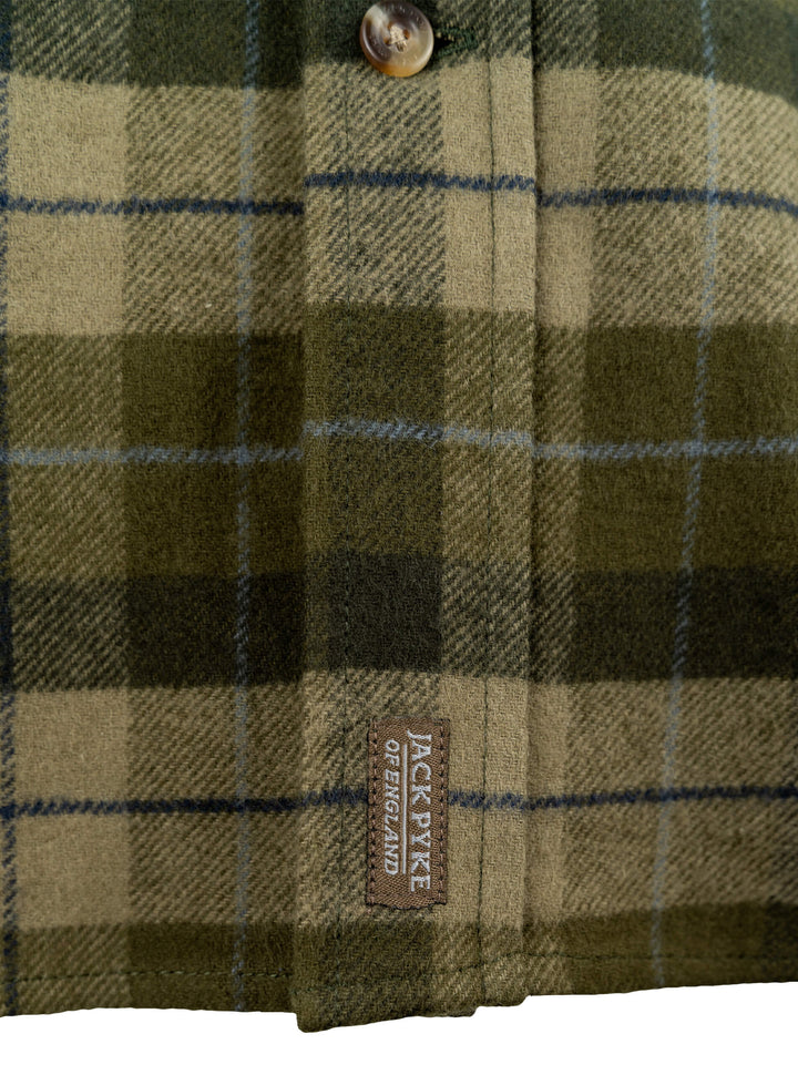 JACK PYKE Bleasdale Long Sleeve Heavy Flannel Shirt