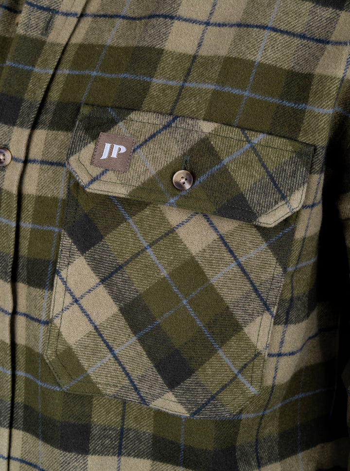 JACK PYKE Bleasdale Long Sleeve Heavy Flannel Shirt