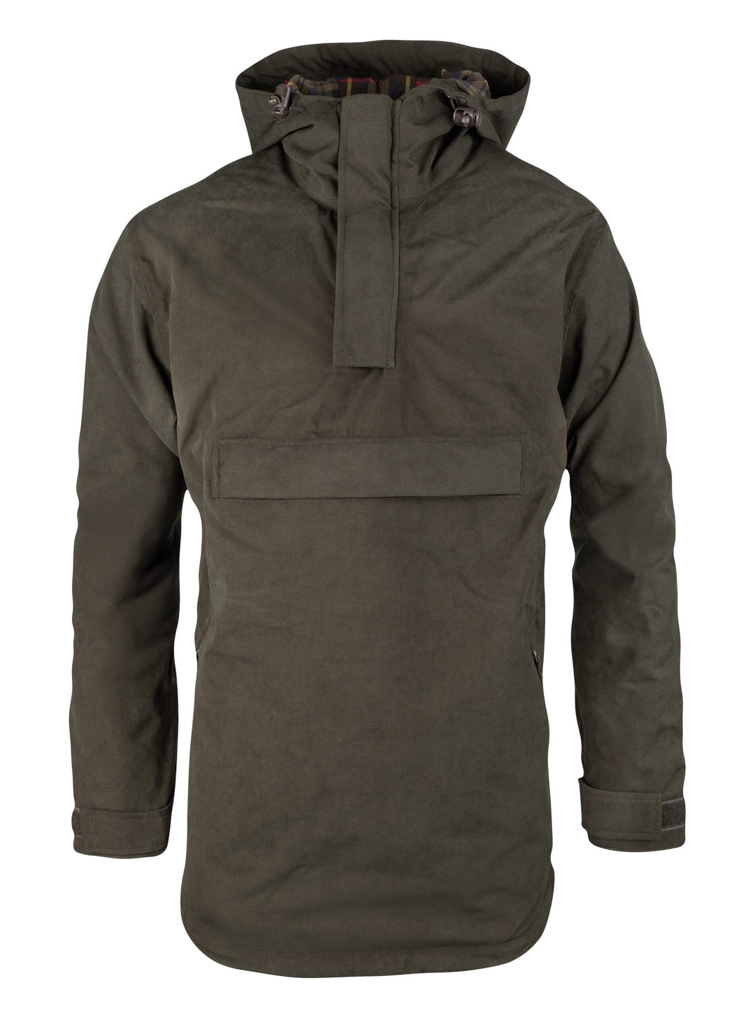 Jack Pyke Ashcombe Overhead All-Weather Windbreaker Jacket for Men - Waterproof Smock with Pockets for Hiking, Fishing, Bushcraft – Brown