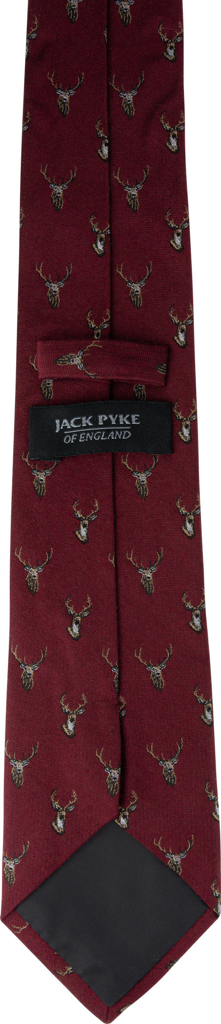 JACK PYKE Stag Silk Tie