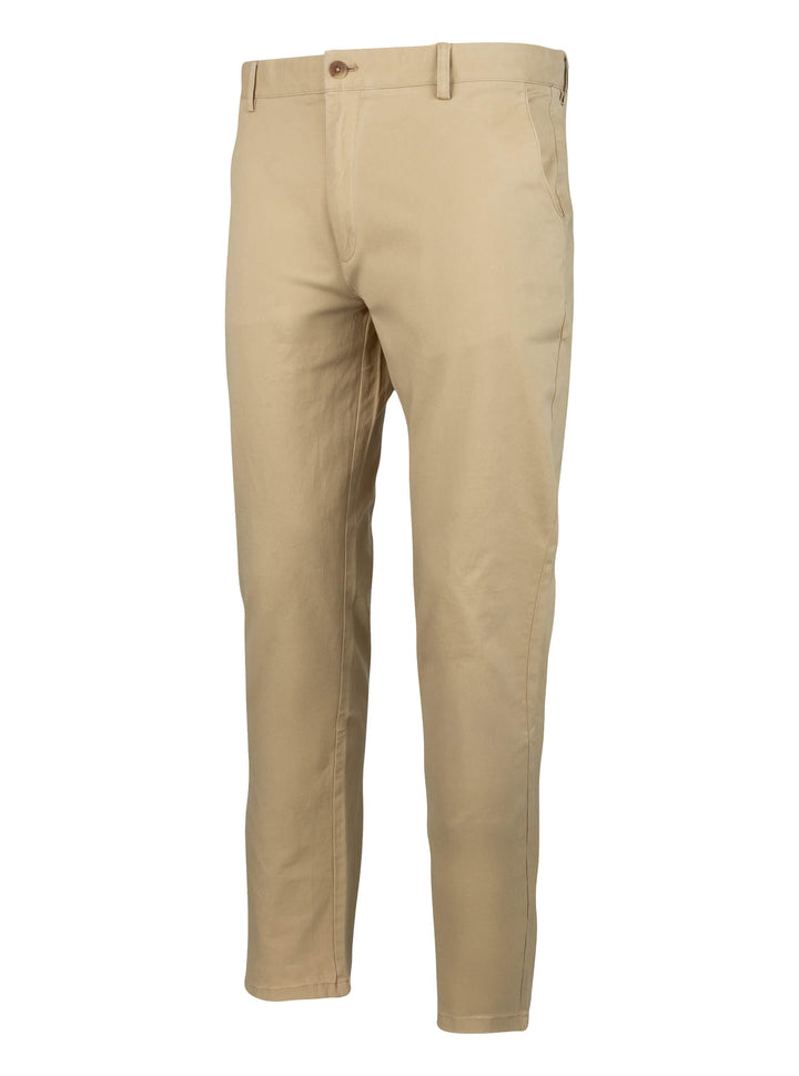 Jack Pyke Men’s Chino Trousers, Cotton Stretch Smart Casual Pants, 4 Pockets, Belt Loops, Breathable Tailored  Fit for Daily and Outdoor Wear