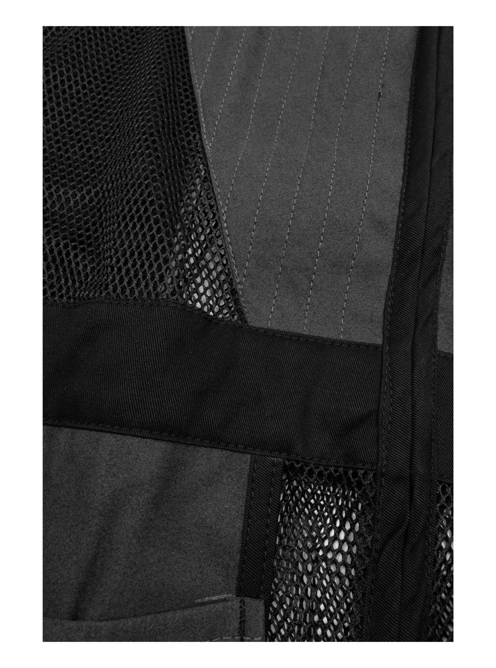 Jack Pyke Men’s Skeet Vest – Clay Pigeon Shooting Waistcoat with Breathable Mesh, Suede Trim & Multi Pockets – Lightweight Outdoor Hunting Jacket