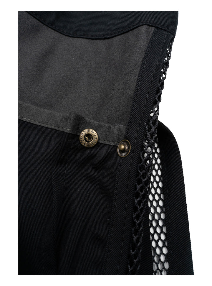 Jack Pyke Men’s Skeet Vest – Clay Pigeon Shooting Waistcoat with Breathable Mesh, Suede Trim & Multi Pockets – Lightweight Outdoor Hunting Jacket
