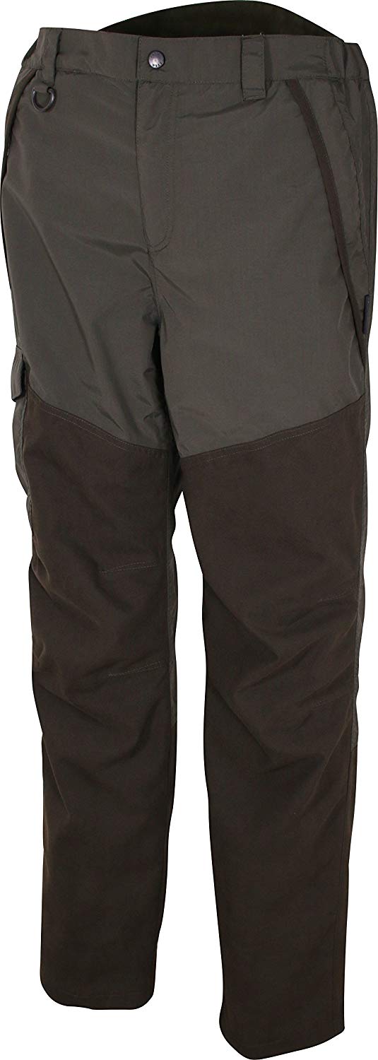 JACK PYKE Ashcombe Trousers - Adult Unisex Outdoor Trousers - Waterproof & Breathable with TPU Membrane Construction - 30-40" Waist - Olive Green/Brown