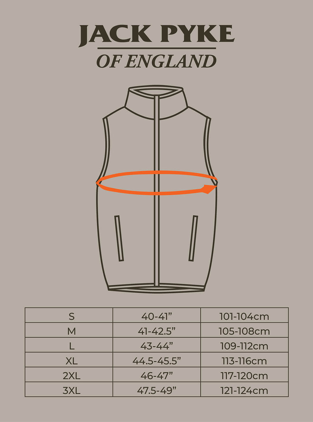 JACK PYKE Hybrid Gilet