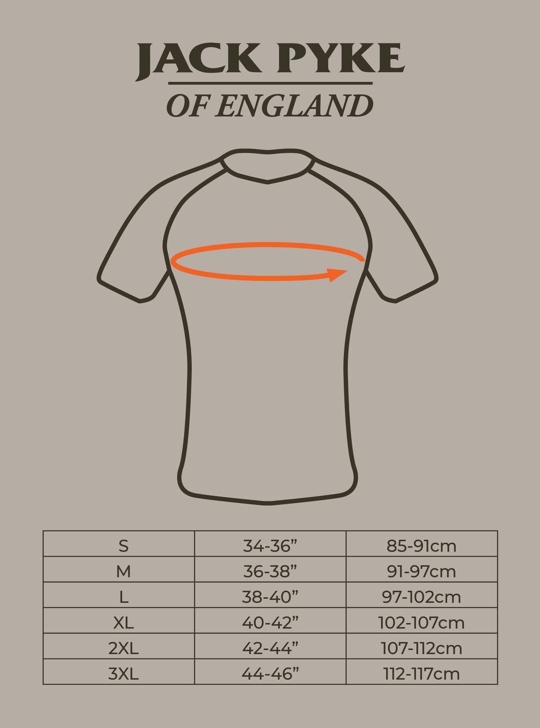 JACK PYKE Short Sleeve Crew Neck T-Shirt Digicam