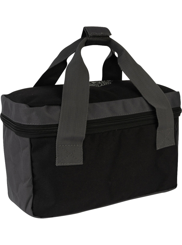 Jack Pyke Sporting Cartridge Zipped Carrier – 600D Cordura Cartridge Bag with Reinforced Base, Zipper Closure, Rubber Feet & Web Handles – Compact Ammo Bag for Clay Shooting & Hunting