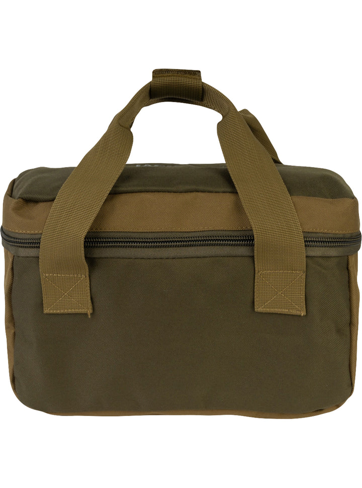 Jack Pyke Sporting Cartridge Zipped Carrier – 600D Cordura Cartridge Bag with Reinforced Base, Zipper Closure, Rubber Feet & Web Handles – Compact Ammo Bag for Clay Shooting & Hunting