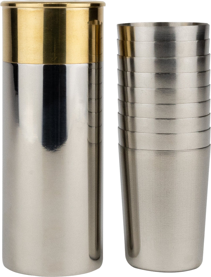 JACK PYKE Individually Numbered Cartridge Cup Set & Flask