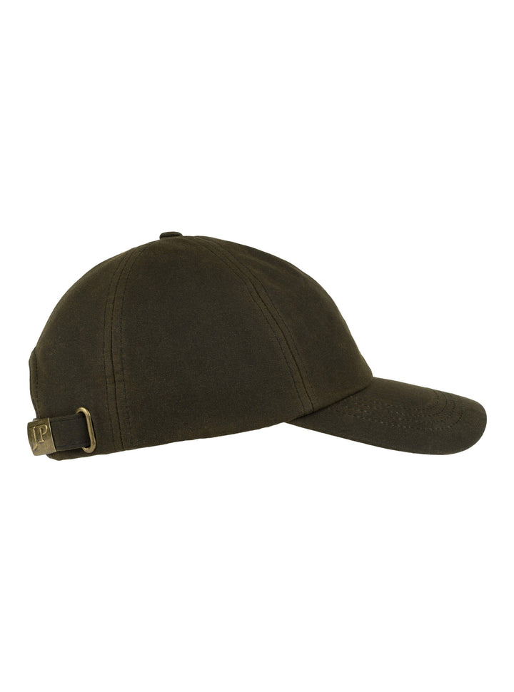 JACK PYKE Waxed Cotton Baseball Cap Green
