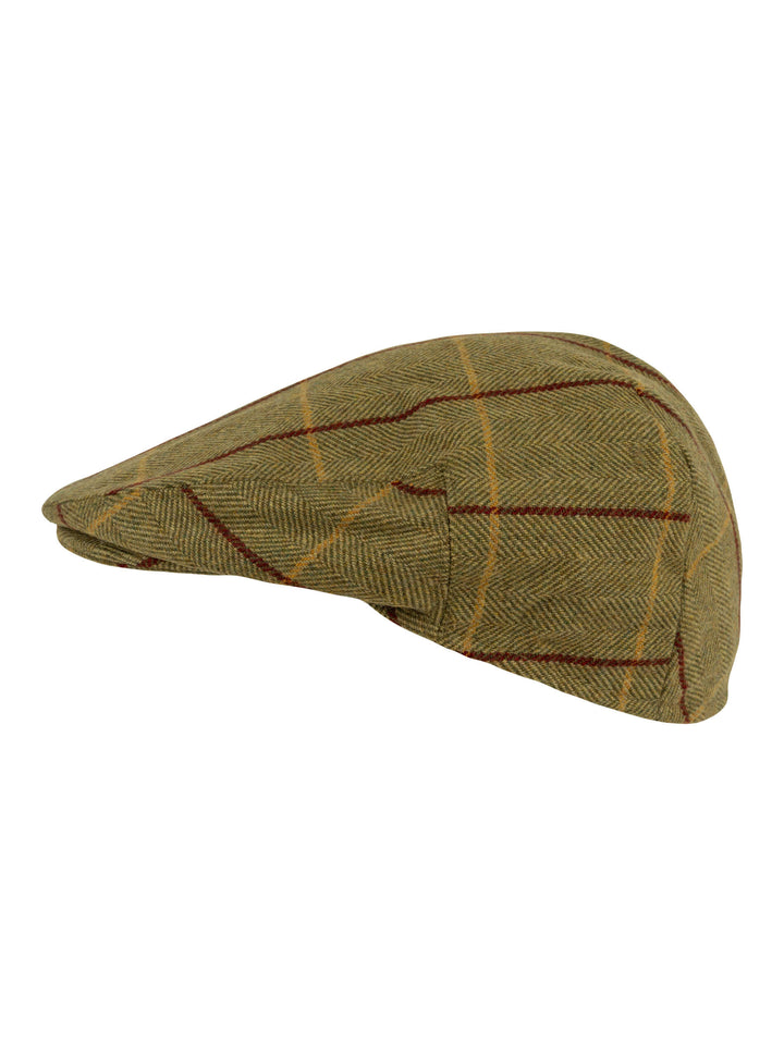 JACK PYKE Wool Blend Flat Cap Patch