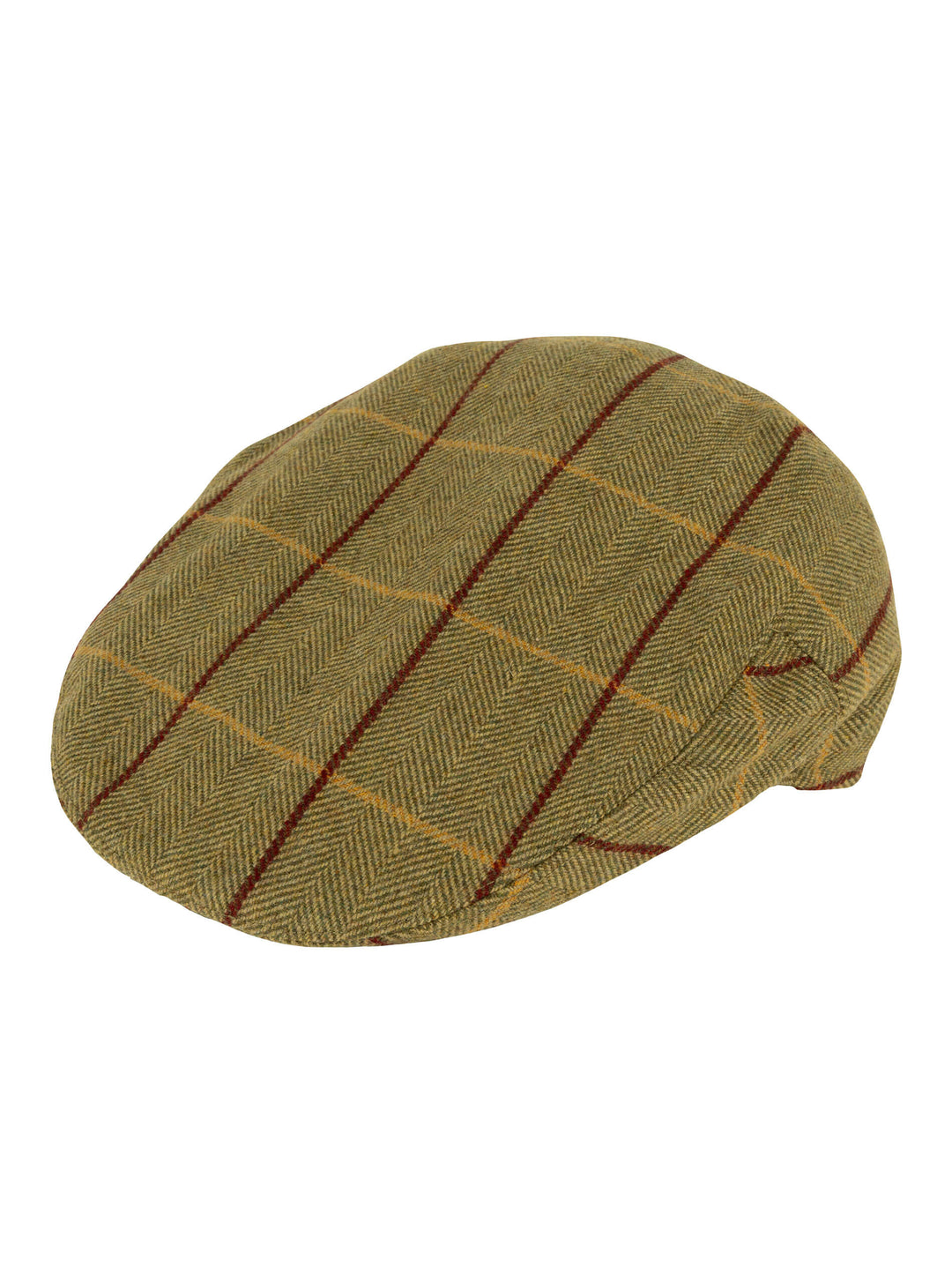 JACK PYKE Wool Blend Flat Cap Patch