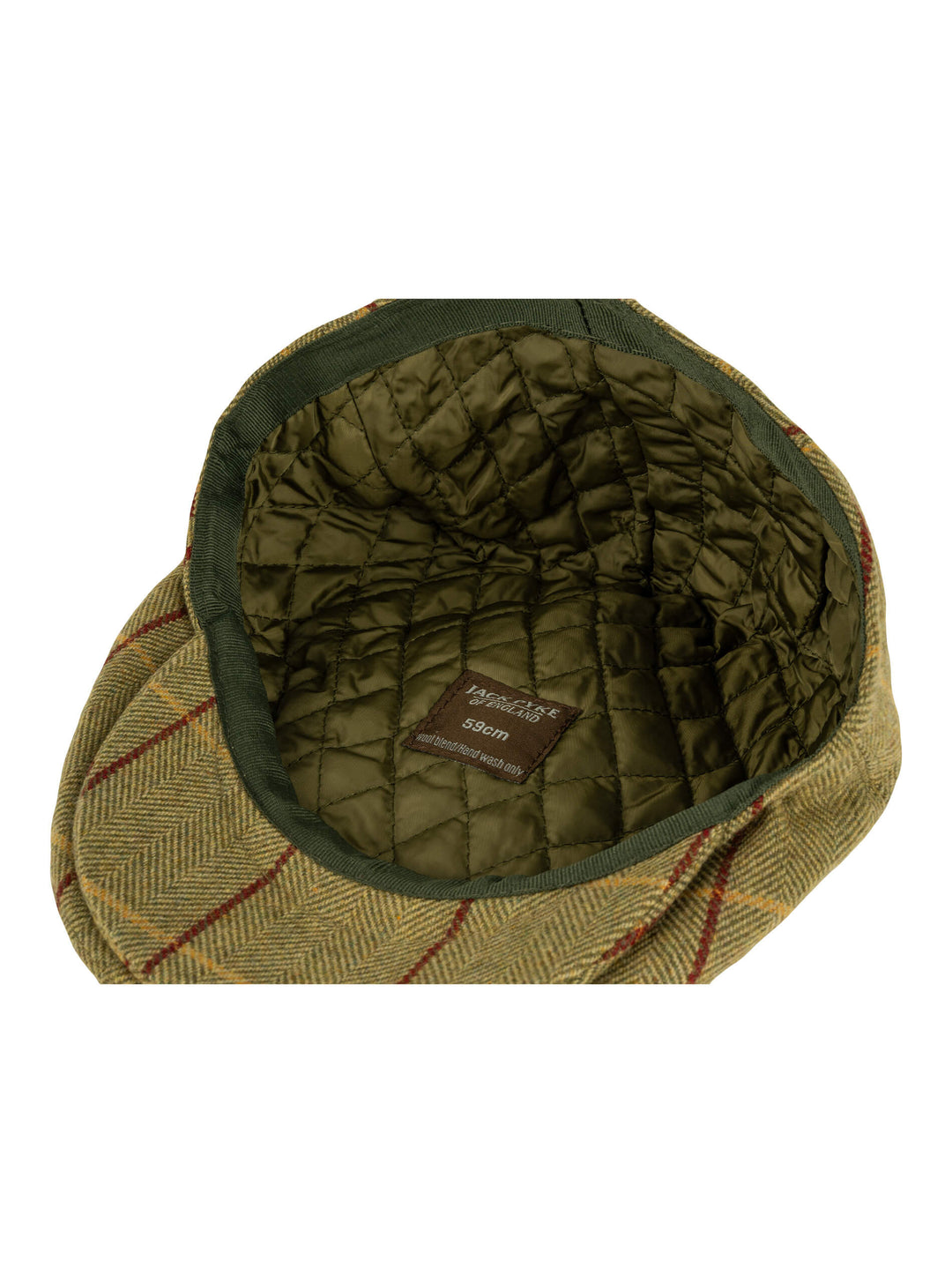 JACK PYKE Wool Blend Flat Cap Patch