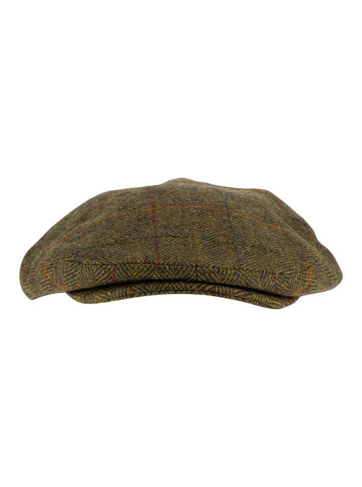 Jack Pyke Junior / Childrens Wool Blend Flat Cap Tweed Brown