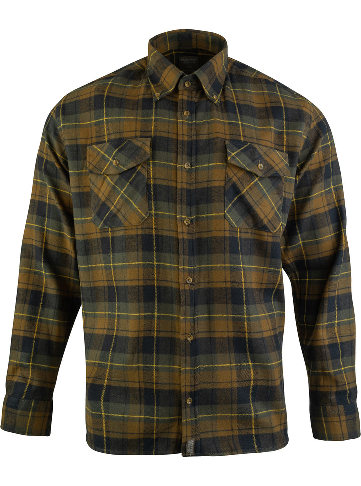 JACK PYKE Mens Flannel Long Sleeve Shirt