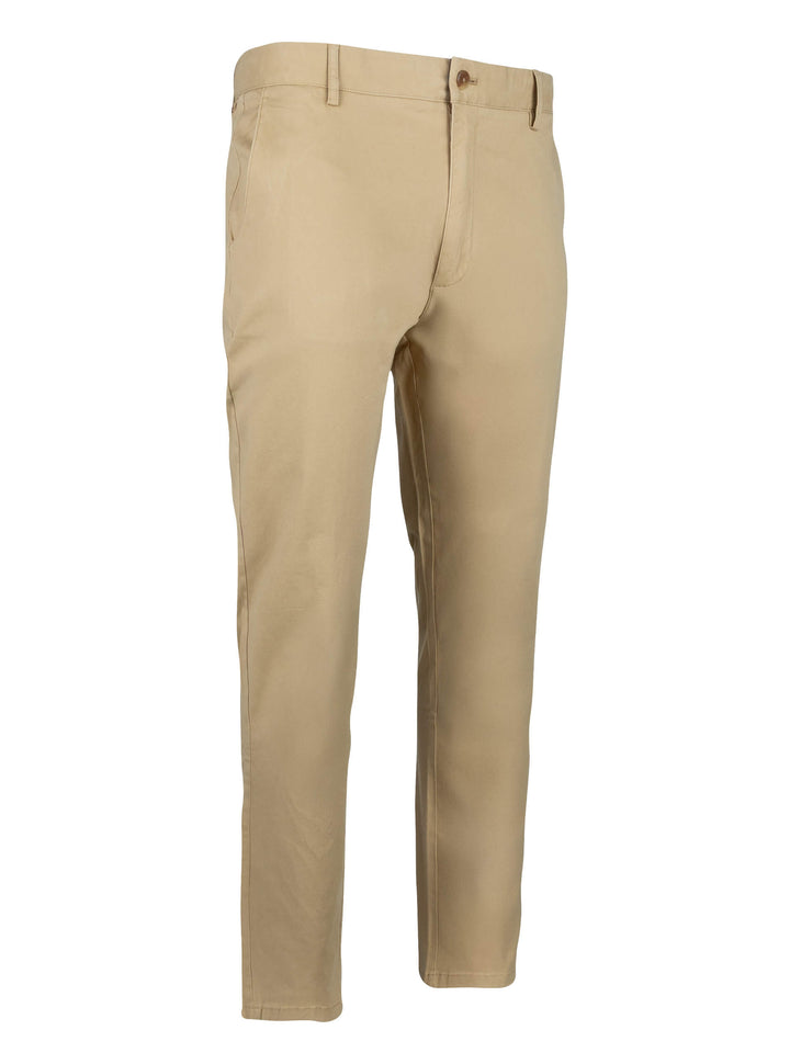 Jack Pyke Men’s Chino Trousers, Cotton Stretch Smart Casual Pants, 4 Pockets, Belt Loops, Breathable Tailored  Fit for Daily and Outdoor Wear 