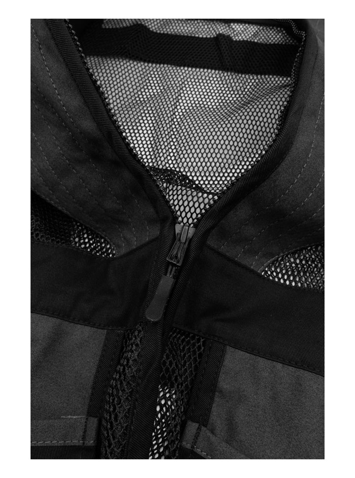 Jack Pyke Men’s Skeet Vest – Clay Pigeon Shooting Waistcoat with Breathable Mesh, Suede Trim & Multi Pockets – Lightweight Outdoor Hunting Jacket